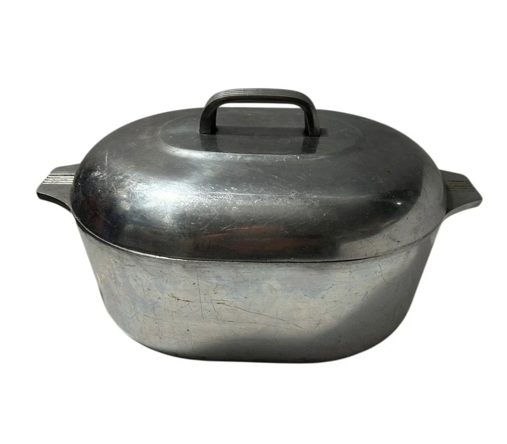 Wagner Ware Magnalite 8 Qt 4265-M Roaster Dutch Oven Pot w/Lid Heavy